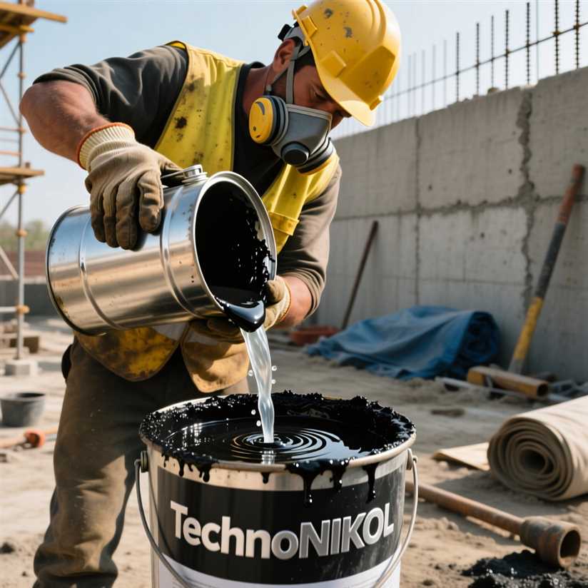 Чем разбавить мастику битумную технониколь для фундамента Чем разбавить мастику битумную технониколь для фундамента