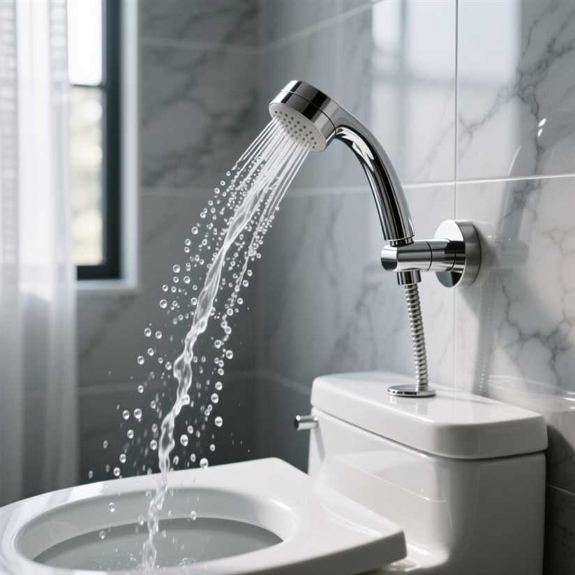 Гигиенический душ с какой стороны