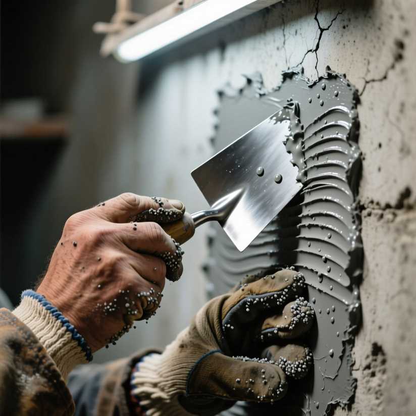 Как наносить короед на стену видео