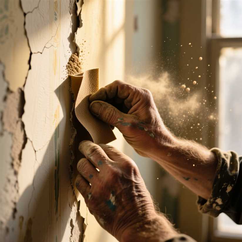 Подготовка обоев под покраску очистка грунтование и заделка дефектов