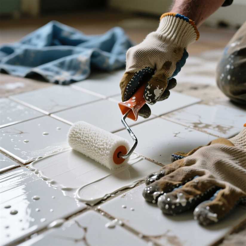 Покраска напольной плитки своими руками полное руководство от подготовки до финишного покрытия