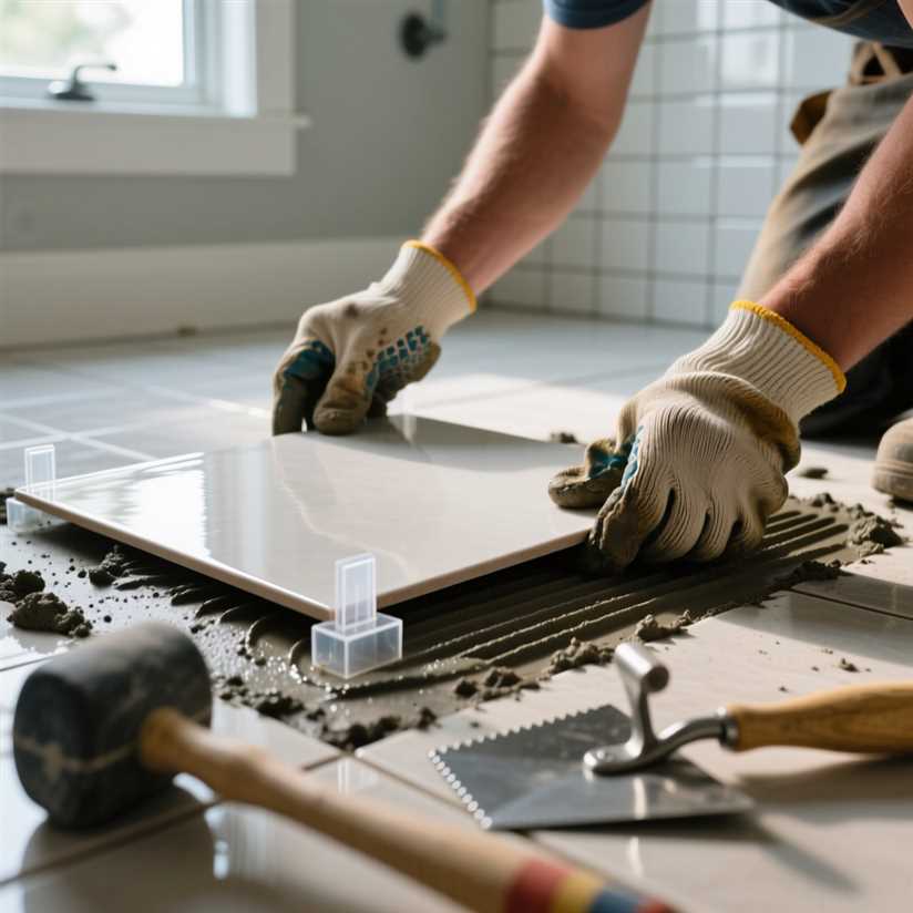 Как положить плитку в ванной на пол своими руками новичку