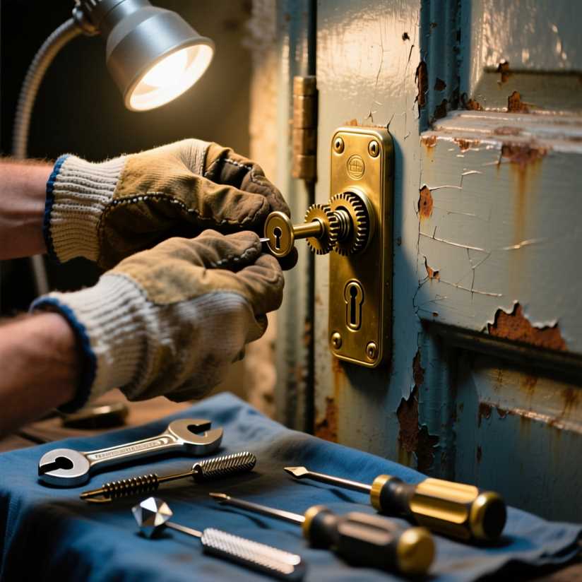 Самостоятельная замена дверного замка в квартире пошаговая инструкция