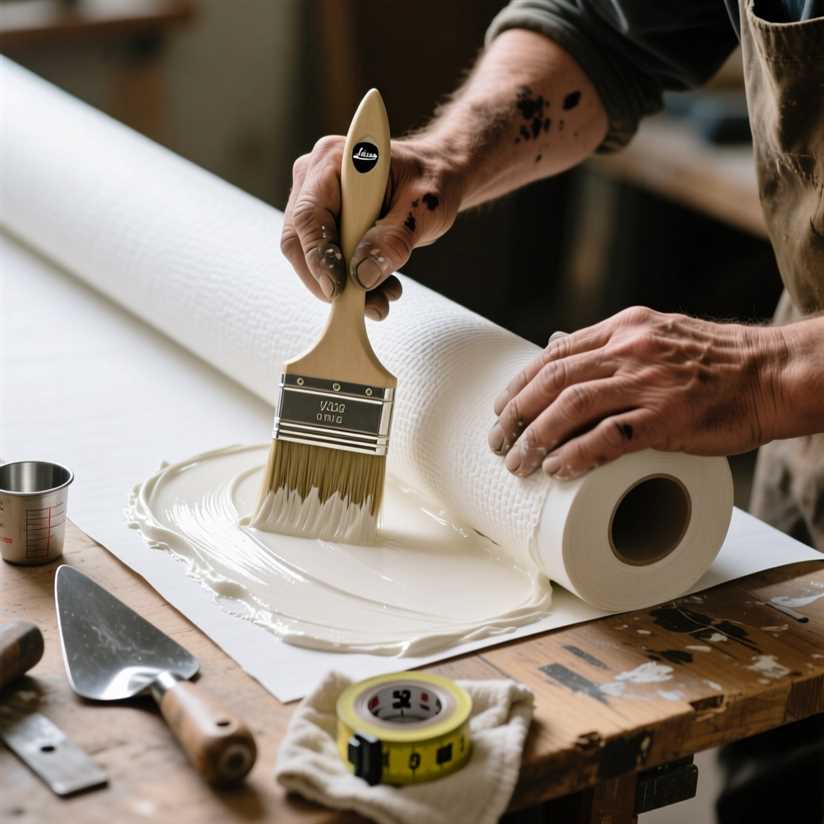 Технология поклейки флизелиновых обоев на бумажной основе от подготовки до финиша