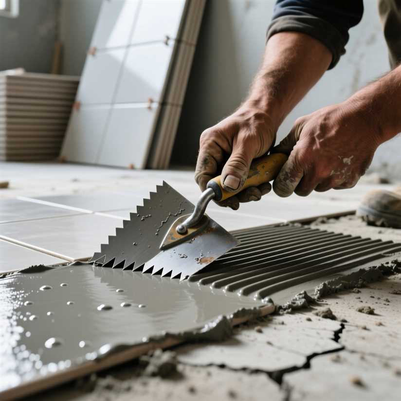 Как правильно положить плитку на пол на кухне