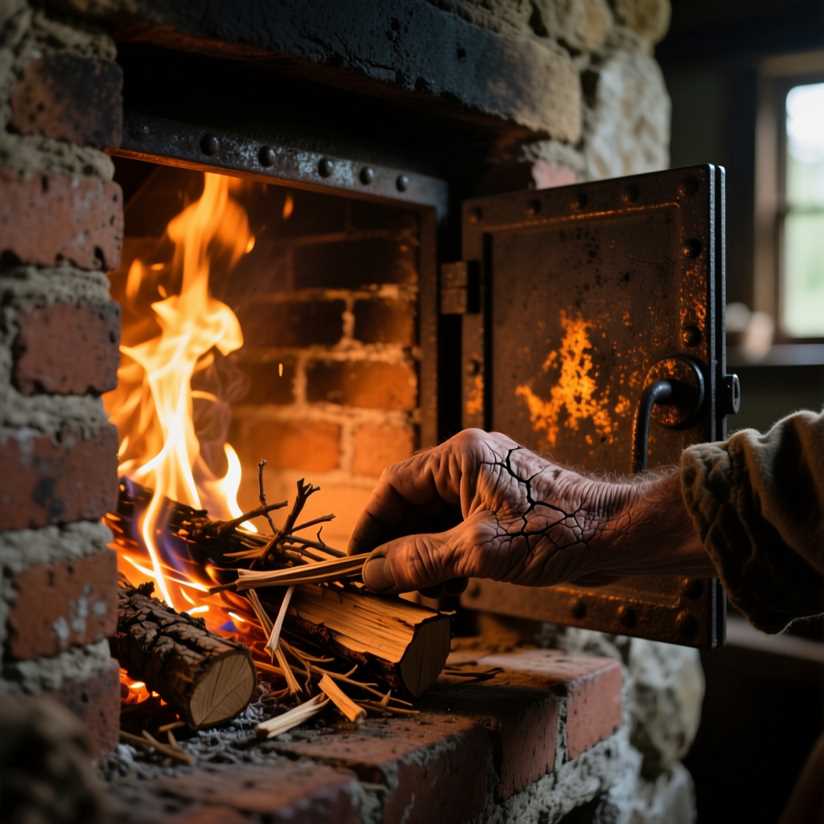 Основы грамотной топки печи дровами для тепла и безопасности дома
