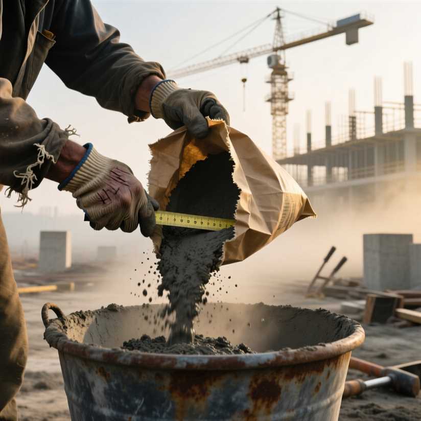 Пропорции компонентов для самостоятельного приготовления бетона под фундамент