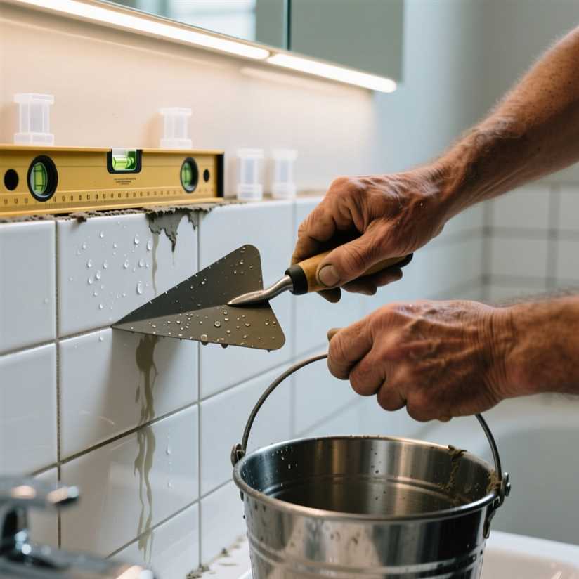 Как самому выложить плитку в ванной комнате на стене