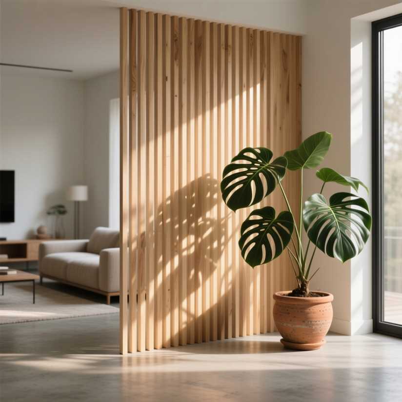 Как сделать декоративную перегородку в комнате