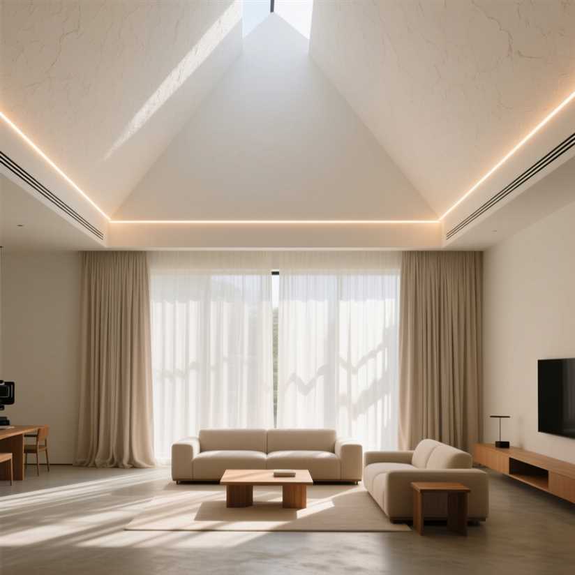 Как скрыть потолочный карниз