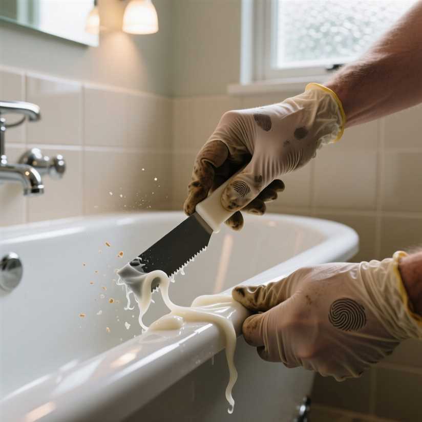 Проверенные методы удаления старого герметика с поверхности ванны своими руками