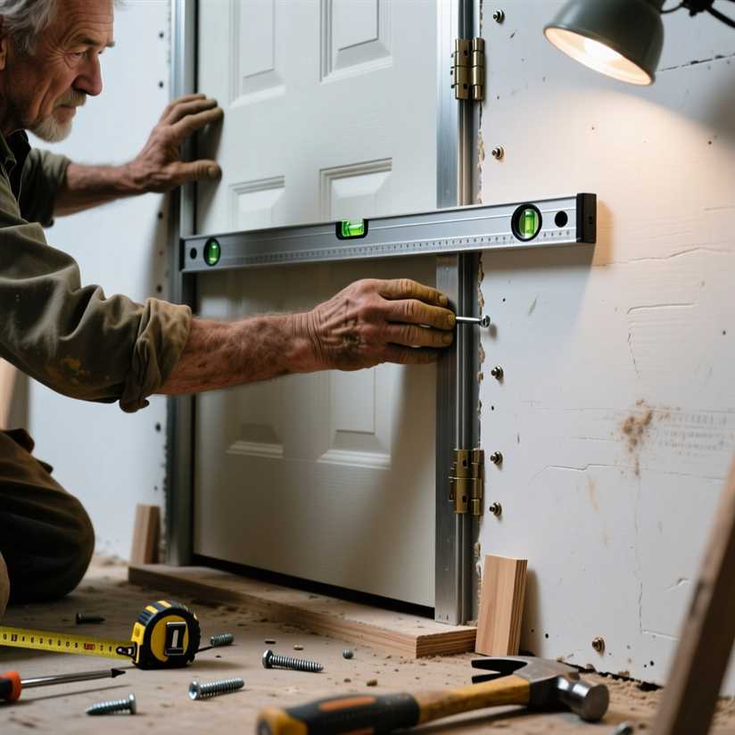 Монтаж двери в гипсокартонной стене от разметки до навески полотна