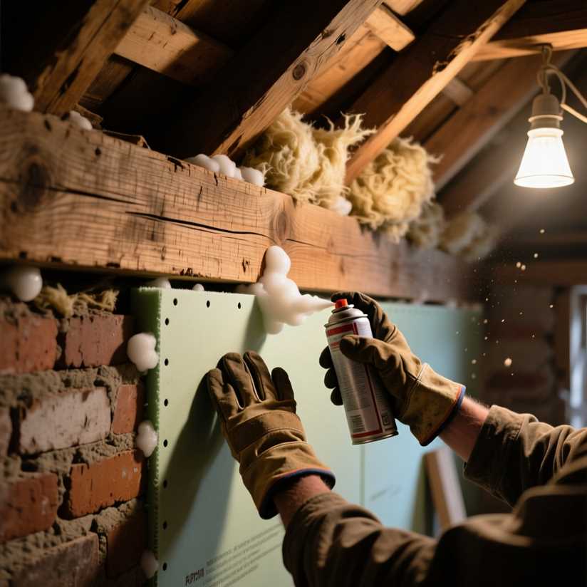 Как утеплить мауэрлат изнутри