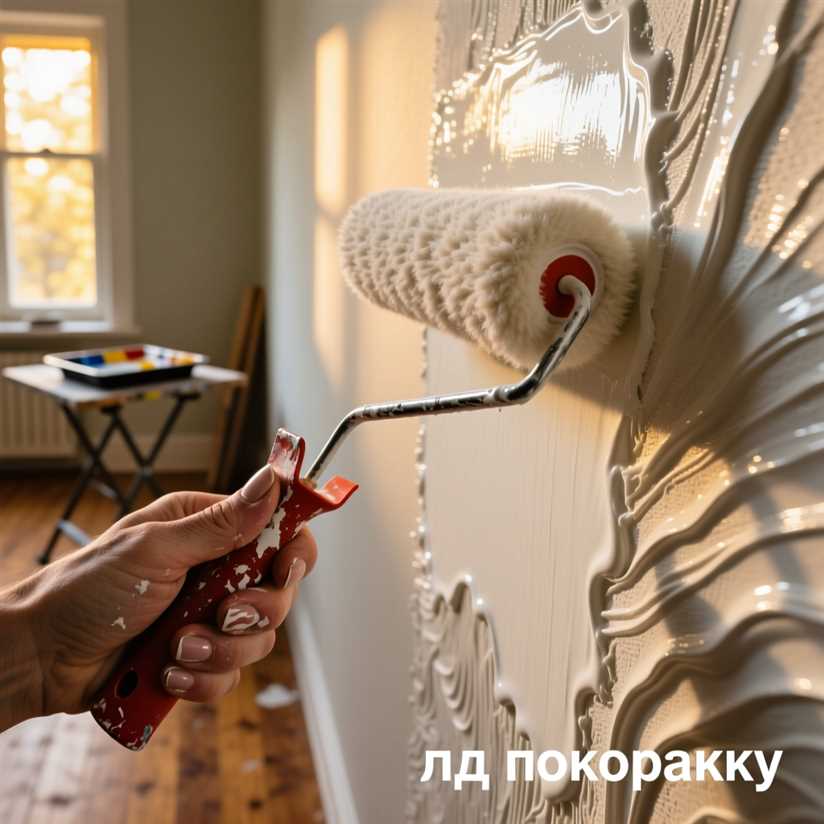 Каким валиком красят обои под покраску Каким валиком красят обои под покраску