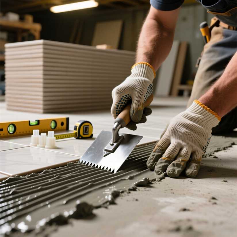 Керамогранит для пола как укладывать на бетонный пол