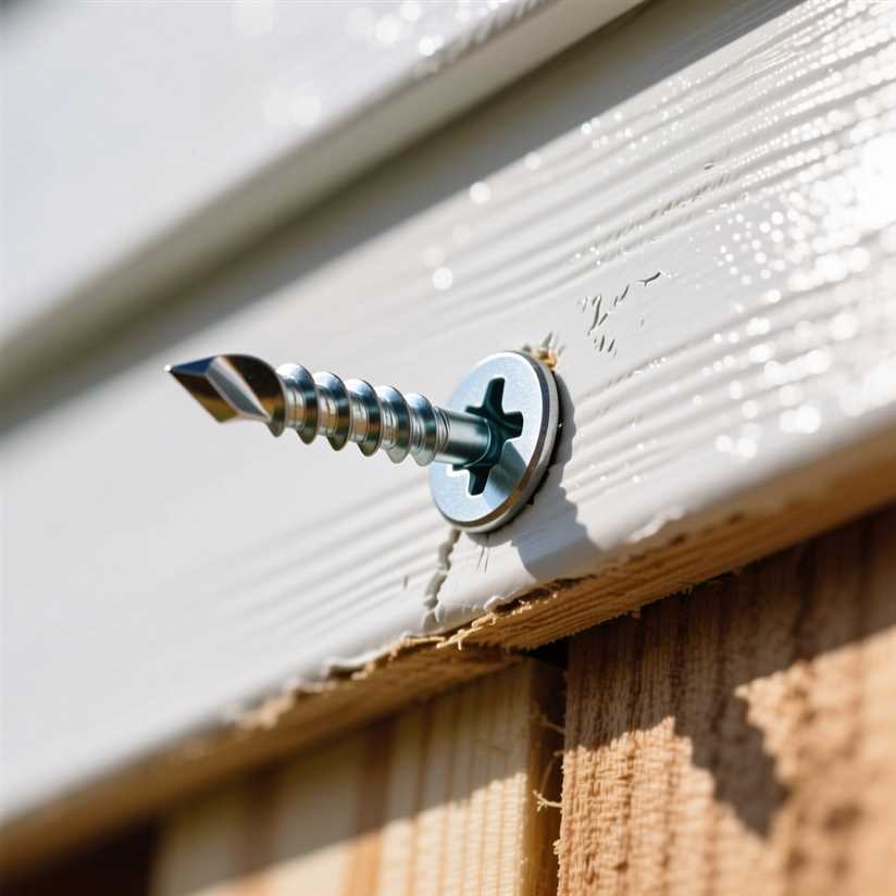 Саморезы для сайдинга винилового какие нужны